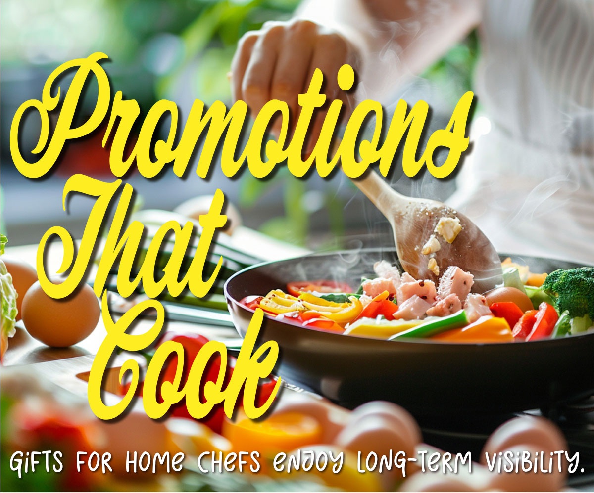 promotional items for the chef